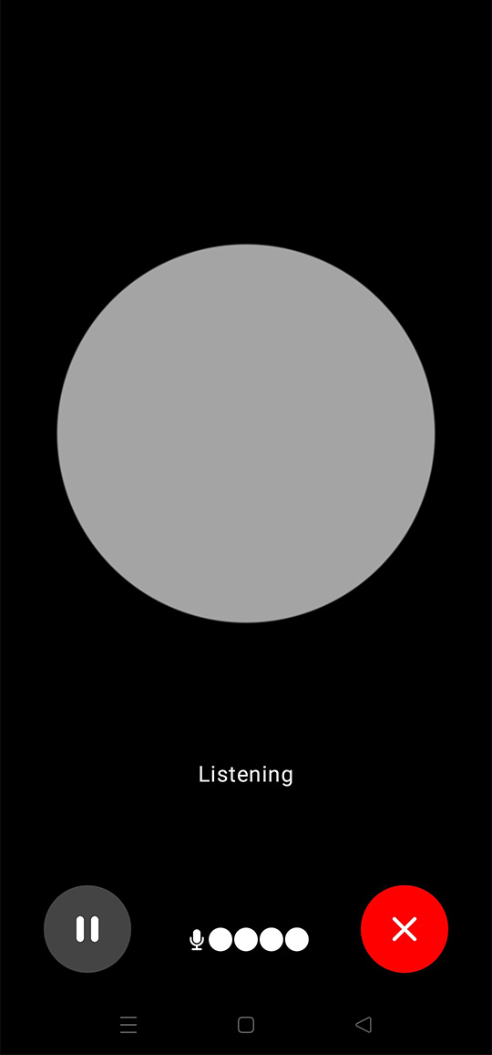 スマホ　音声会話